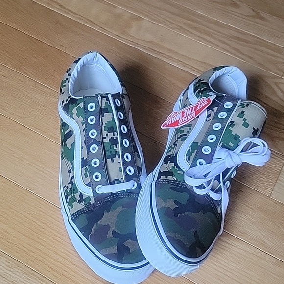 Vans Oldschool custom camo mens size 11.5 - Picture 12 of 14